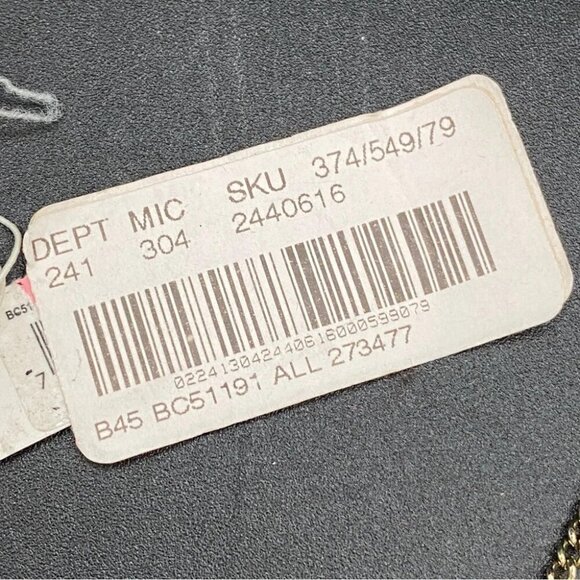 BCBGeneration NWT Tribal Black and Grey Statement Necklace - Picture 11 of 17